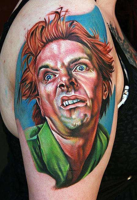 Tattoos - Rick Mayall